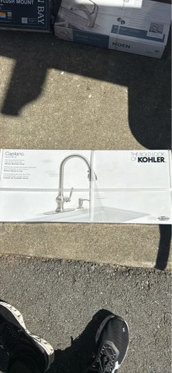 Kohler Capilano Pull-Down Kitchen Faucet