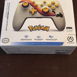 Pokemon Pikachu Wireless Nintendo Switch Controller 