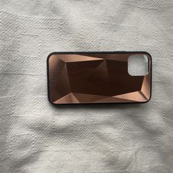 Rose Gold Mirrored iPhone 10 Cover