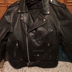 Leather Motorcycle Jacket