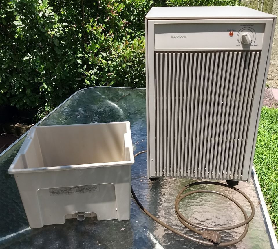 Kenmore Dehumidifier Model 106.955310 30 Pint/24 Hour Capacity