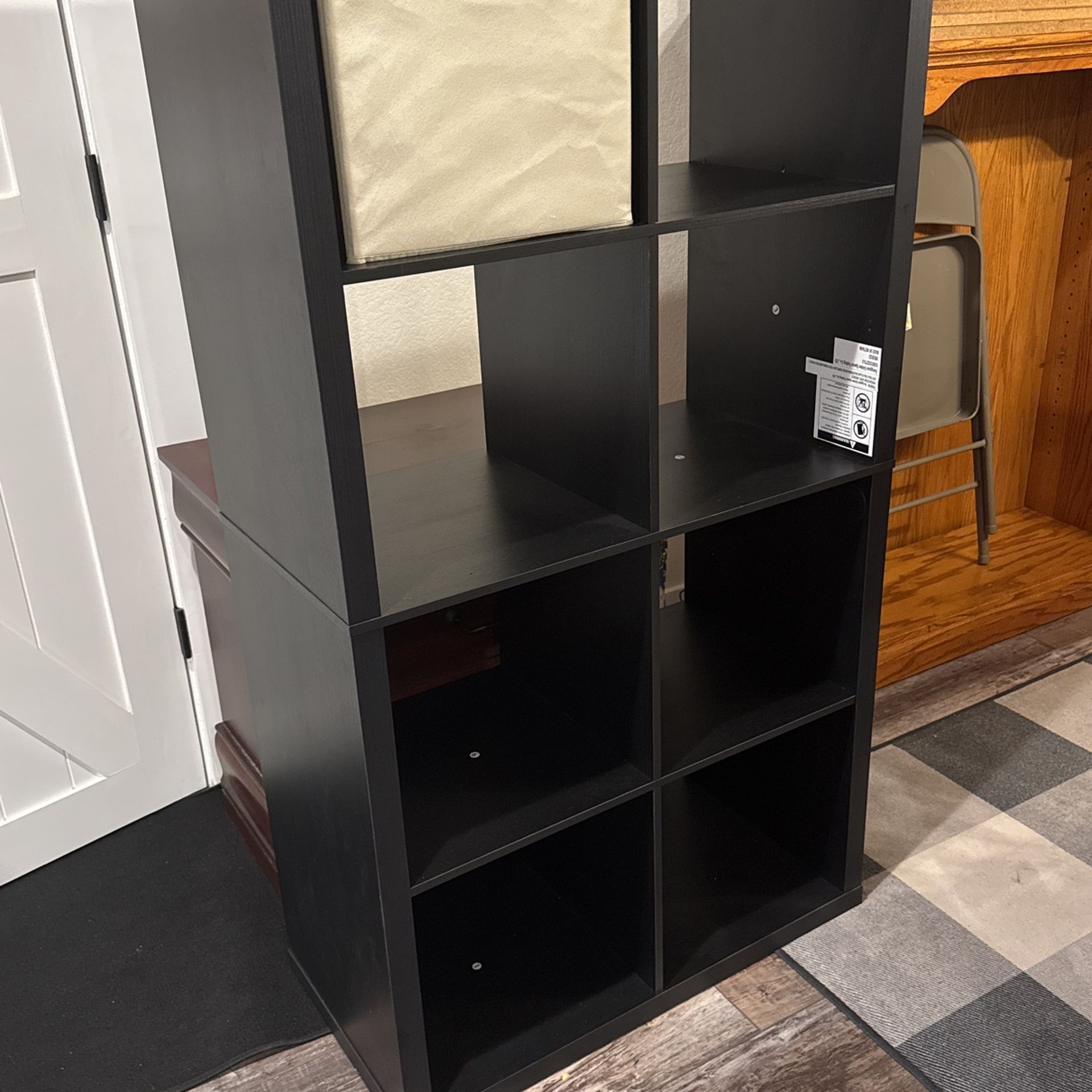 Shelf Unit With Totes