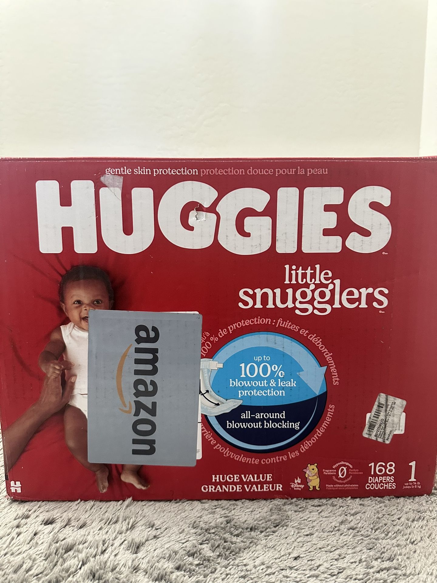 Huggies Little Smugglers Size 1 Diapers