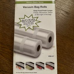 Cuisinart Vacuum Bag Rolls- 2 sizes