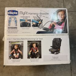 Chico Myfit Harness + Booster Car Seat (Brand New)
