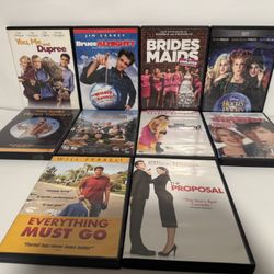 Lot of 10 Comedy DVDs - Only $10