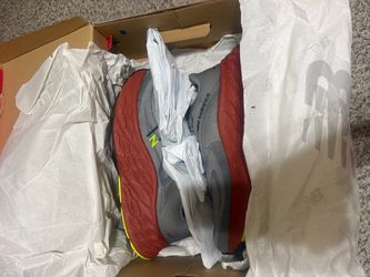 New Balance Fresh Foam X More v4 (Grey/Red) for running 11.5 wide