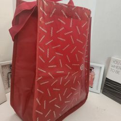 Lululemon Reusable Tote Bag Size Medium Red NWOT 
