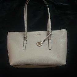 Michael Kors Soft Pink Leather Tote