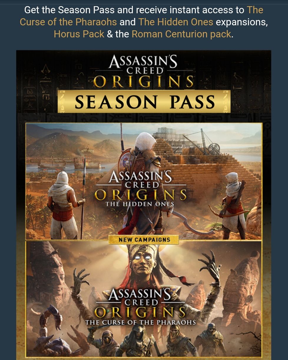 Assassin's Creed® Origins - Season Pass