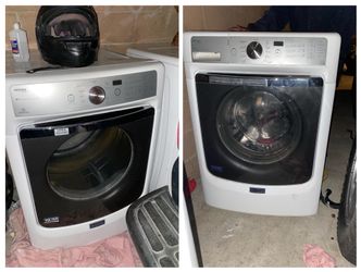 Maytag Maxima steam wager and dryer