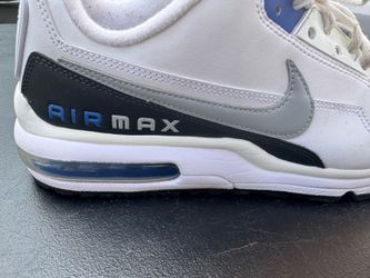 Nike Air Max LTD 3, White Game Royal Dark Smoke Grey, Men's 9.5 M