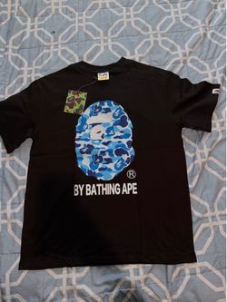 Bape tee blue camo