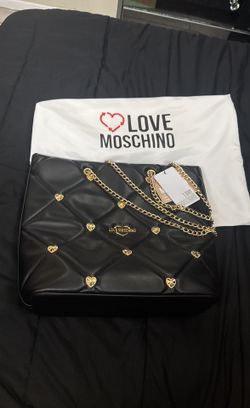 love moschino tote bag
