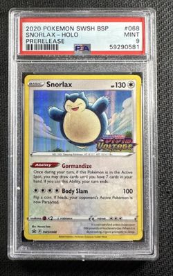 2020 Pokémon Swsh Snorlax 9 Psa Trade
