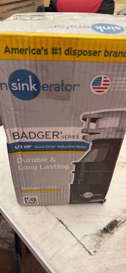 Shop InSinkErator Badger 100, 1/3 HP Continuous Feed Kitchen Garbage Disposal, Badger Series