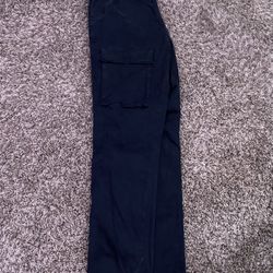 black pacsun cargo pants, size medium