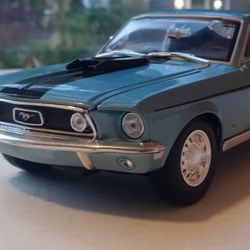 Die Cast Metal - 1968 Ford Mustang GT - New Condition -