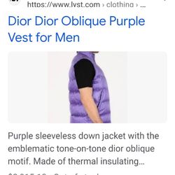 Best Offer Dior Vest