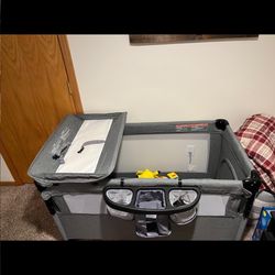 Bassinet  And Playpen. 