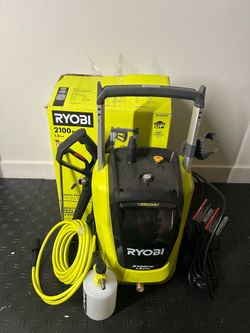 RYOBI 2100 PSI 1.2 GPM Cold Water Corded Electric Pressure Washer with Foamer