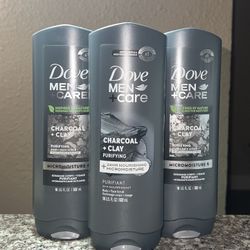 Dove Men Charcoal Bodywash Set