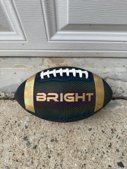 Bright Brand American Football Rainbow Holographic Reflective Official Size