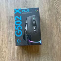 Logitech G502 X Plus Wireless Gaming Mouse Black - New 