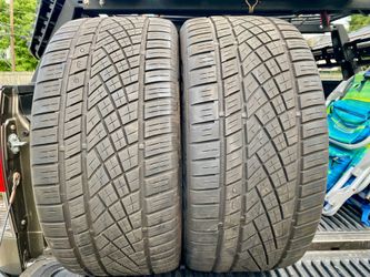 2) 295/40/21 Continental Extreme Contact DWS 06 Plus Tires  Tread measures about 7-8/32  DOT 1124  $295 for Both  I carry other sizes as well