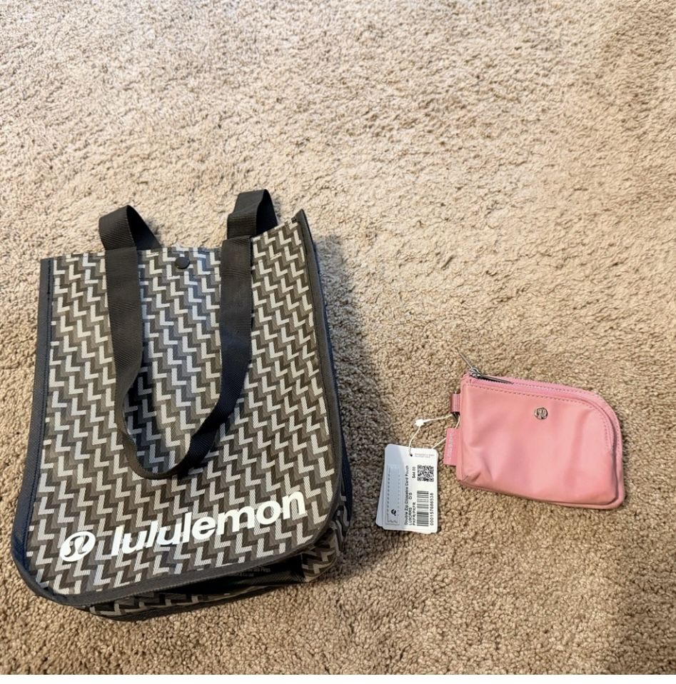 Lululemon Double Zip Wallet New Great Gift!