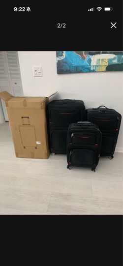 New 3 suitcases