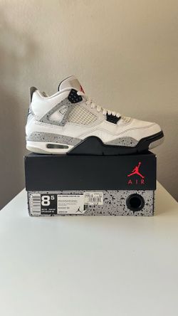 2016 Nike Air Jordan 4s White Cement