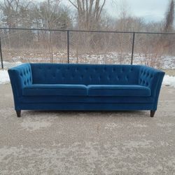 IKEA Lindome Velvet Sofa