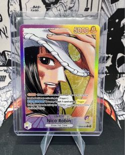Nico Robin leader card - one piece