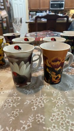 New Flower Tall Coffee Mugs