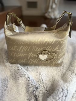 Coach  Gold New With Tag And Box