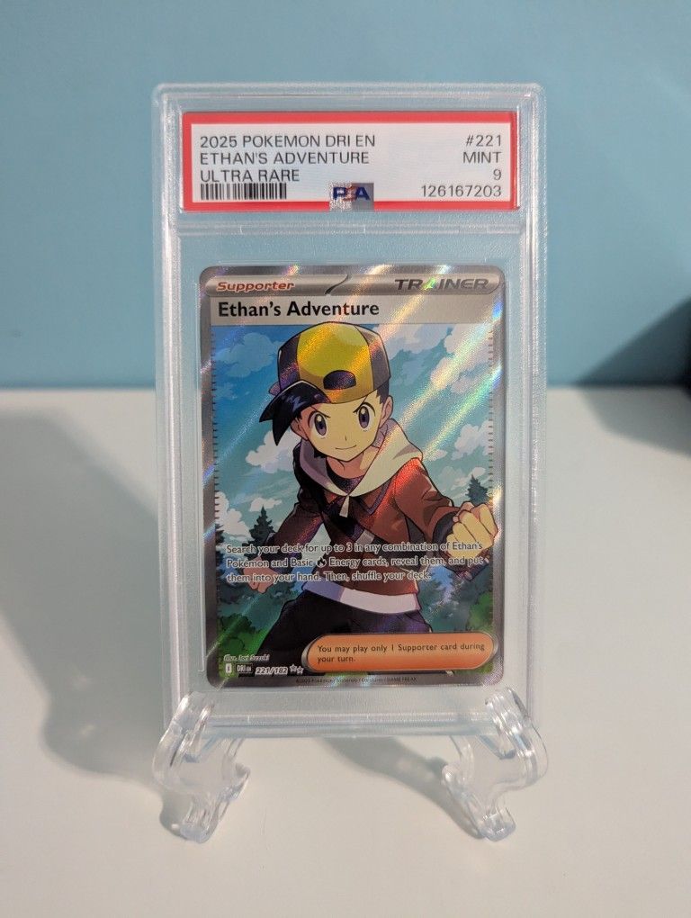Ethan's adventure full art PSA 9