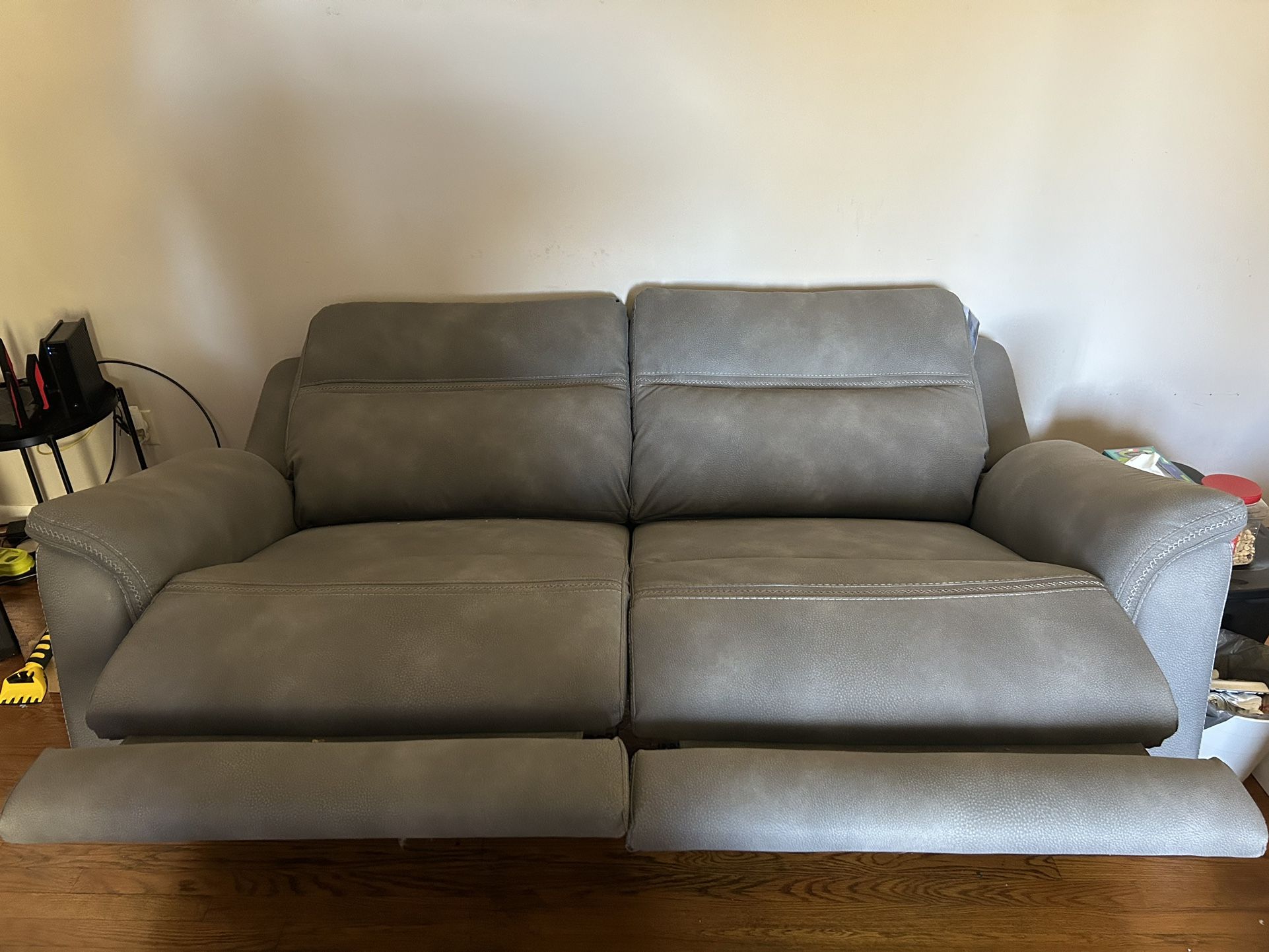 Next-Gen DuraPella Power Reclining LoveSeat With Console And LoveSeat W/out Console Set