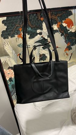Telfar Medium Shopping Bag Black