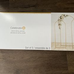 Celebrate It Golden Arches Set of 3