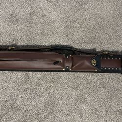 Muecci Cue, Players cue And Instroke Leather Case