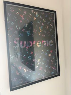 Supreme LV wall art work $100