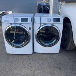 Samsung washer and gas dryer