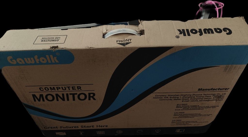 27 Inch 1K 180HZ 1080p Curved Gaming Monitor - VA 1800R Curved Monitor, 1ms MPRT, FreeSync & G-Sync, 122% SRGB, DP/HDTV, VESA, HDR10 For Gaming Home O