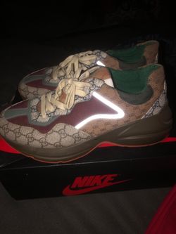 Designers Shoes Gucci/Rython Brick Red