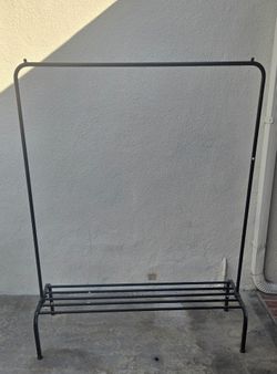 Clothes Rack,  black