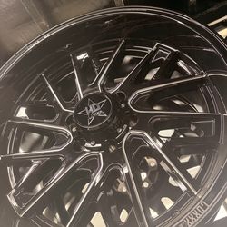 HD Luxury Wheels 🖤 Gloss Black Premium Truck Rims