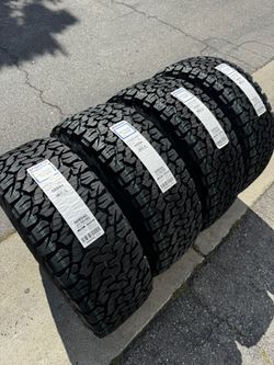 New 35" 315/70r17 BFGoodrich K02 All-Terrain Tires 35” for 17” Wheels