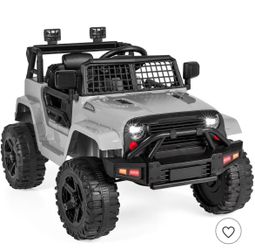 12V Kids Ride-On Truck Car w/ Parent Remote Control, Spring Suspension