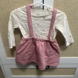 Carters Skirt With Shirt 12 Months 